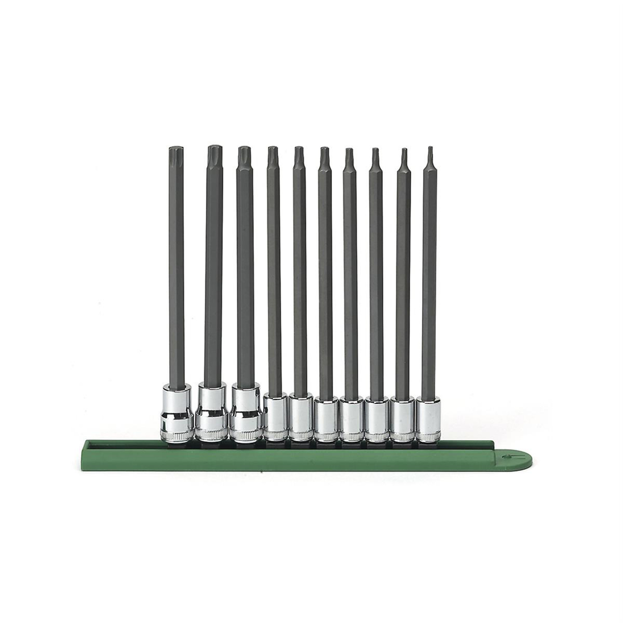 GearWrench Long Torx Set — 10-Piece, T8-T50, Model# KDT80588